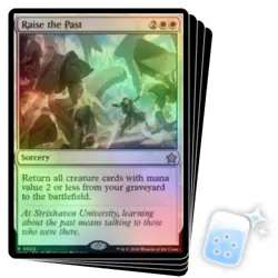 FOIL RAISE THE PAST X4 Foundations FDN Magic MTG MINT CARD - Image 1