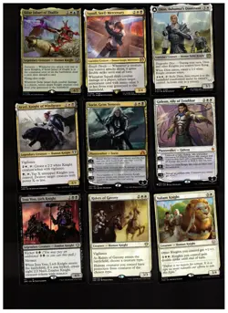 KNIGHTS!-100 Card Magic the Gathering Commander Deck-Rare-Mythic-MTG-Sidar-Aryel - Image 1