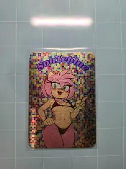 Fern & Frieren Custom Metal Waifu Card Feet Fan Art - Image 2
