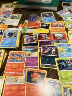 2020 Bulk Base Cards Pokemon Card Pokemon 500 Cards - Image 3