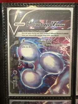 Pokemon TCG Mewtwo V-UNION 4 Cards SVSHP159-162 English Psychic Type - Image 2