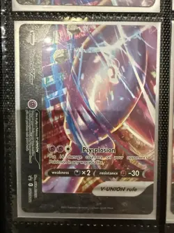 Pokemon TCG Mewtwo V-UNION 4 Cards SVSHP159-162 English Psychic Type - Image 4