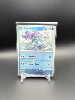 Pokemon TCG Suicune Masterball Reverse Holo Prismatic Card Evolutions 024/131 - Image 1