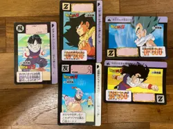 DRAGON BALL Z CARD DASS BANDAI Son Gohan set - Image 1