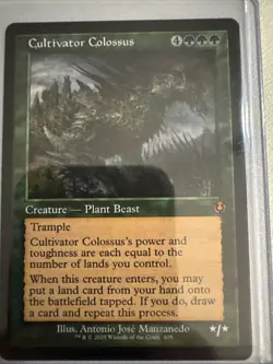Cultivator Colossus Retro Frame (NM Non-Foil) INR-0409 Mythic MTG - Image 3