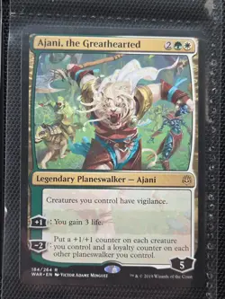 Ajani, the Greathearted X1 WAR MTG War Of The Spark - Image 1
