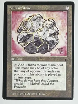 1x MTG Fellwar Stone - The Dark - Regular - LP - Magic The Gathering - Image 2
