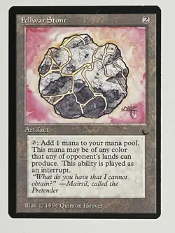 1x MTG Fellwar Stone - The Dark - Regular - LP - Magic The Gathering - Image 3