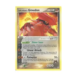 Pokemon Deck Exclusiv Team Magma's Groudon (EX Team Magma vs Team Aqua) (R VG - Image 1