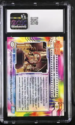 CGC 8.5 Consciousness and Congratulations Topps First Movie Rainbow Foil Pokemon - Image 2