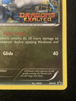 Altaria BW48 Black & White Dragons Exalted Stamped Prerelease Promo Pokemon LP - Image 4