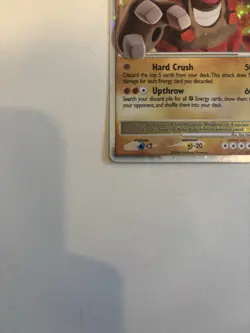 Rhyperior LV.X Black Star Promo Ultra Holo DP29 Pokemon TCG - Image 3