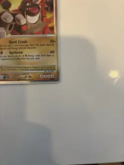 Rhyperior LV.X Black Star Promo Ultra Holo DP29 Pokemon TCG - Image 4