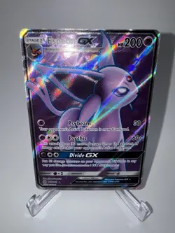 Pokemon TCG Espeon GX (Full Art) 140/149 SM Base Set Holo Ultra Rare NM - Image 1