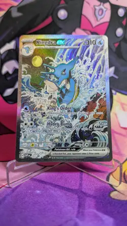 Kingdra ex SVP 131 Shrouded Fable Pokemon Promo NM Akagi - Image 1