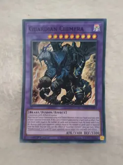 YUGIOH GUARDIAN CHIMERA SUPER RARE 1ST RA02-EN023 - Image 1