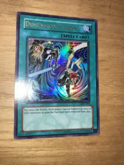 YuGiOh Dimension Fusion, IOC-094, Unlimited Edition - EXCELLENT CONDITION - Image 1