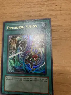 YuGiOh Dimension Fusion, IOC-094, Unlimited Edition - EXCELLENT CONDITION - Image 4