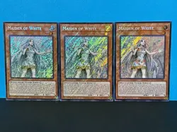 3x Maiden Of White | SDWD-EN041 | Secret Rare | HOLO BLEED! | NM | YuGiOh! - Image 1