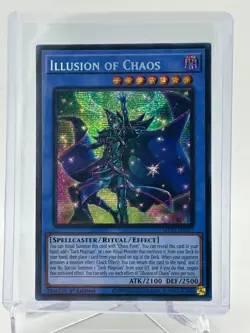 Yugioh Illusion of Chaos Prismatic Secret Rare MP23-EN017 1st Edition NM - Image 1