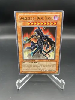 Sorcerer of Dark Magic MOV-EN002 – Yu-Gi-Oh! Movie Promo Ultra Rare NM - Image 1