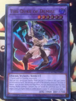 Yugioh: The Duke of Demise - MZTM-EN033 - Ultra Rare - 1st Edition - NM - Image 1