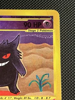 Pokemon Gengar Expedition Base Set 048/165 Reverse Holo Rare 90 HP Card 2002 - Image 4