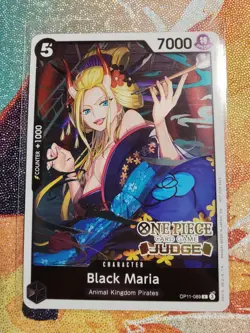 Black Maria (Judge Pack Vol. 7) OP11-089 One Piece Promotion Cards Foil - Image 1