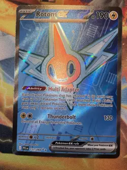 Rotom ex - 111/094 - Ultra Rare - Phantasmal Flames - Pokemon Card - NM/M - Image 2