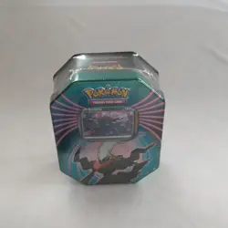 Pokemon Mighty Mysterious Tin Darkrai Metal Multicolor Trading Card Game 2021 - Image 5