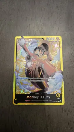 Monkey D Luffy Leader ST29-001 One Piece Card - Image 1