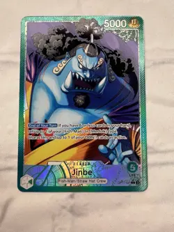 Op11-021 jinbe alt leader one piece card game near mint - Image 1