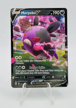 Morpeko V 095/172 Brilliant Stars 2022 Pokemon Card - Image 1