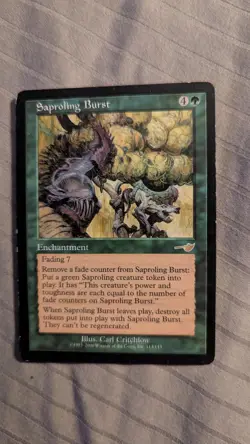 1x Saproling Burst SP - Magic MTG Premodern Nemesis x1 - Image 1