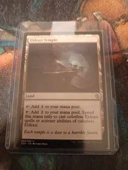 Eldrazi Temple Commander Masters Reg, NM, MTG, Magic, FREE NEXT DAY SHIPPING! - Image 1