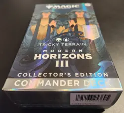 MTG Modern Horizons III Tricky Terrain COLLECTOR'S EDITION Commander Deck SEALED - Image 2