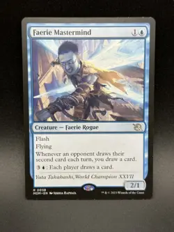MTG Faerie Mastermind R March of the Machine #58 - Image 1
