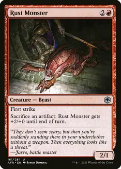 MTG D&D AFR U Rust Monster #161 PLAYSET 4x x4 - Image 1