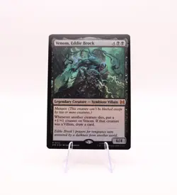 MTG Spider-Man Venom, Eddie Brock (0012) Foil - Image 1