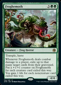 MTG D&D AFR R Froghemoth #184 - Image 1