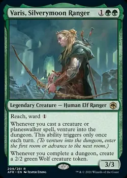 MTG D&D AFR R Varis Silverymoon Ranger #209 - Image 1