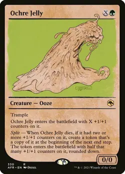 MTG D&D AFR SHOWCASE R Ochre Jelly #330 - Image 1