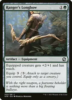 MTG D&D AFR C Ranger's Longbow #203 PLAYSET 4x x4 - Image 1
