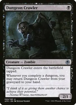 MTG D&D AFR U Dungeon Crawler #099 PLAYSET 4x x4 - Image 1