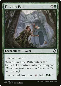 MTG D&D AFR C Find the Path #183 PLAYSET 4x x4 - Image 1