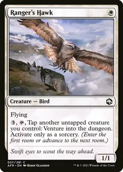 MTG D&D AFR C Ranger's Hawk #037 PLAYSET 4x x4 - Image 1