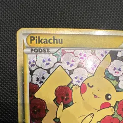 Pokemon Pikachu PW8 Pikachu World Collection Polish Holo Promo 2010 - Image 4