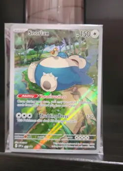 Pokemon Snorlax 151 Sealed Promo 051 SV Scarlet & Violet ETB Promo - Image 1