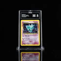 Misdreavus Neo Revelation 11/64 TAG PSA 8 NM-MT Double Holo Error Pokemon - Image 1