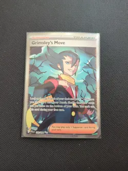 Pokemon TCG Grimley's Move Holo Ultra Rare Full Art 120/094 Phantasmal Flames NM - Image 1